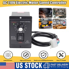 AC 110V to DC 90V Forward Reversible Regulator 120W DC Motor Speed Controller us