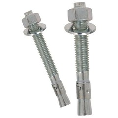 (Qty 100) 5/8-11 x 7″ Concrete Wedge Anchor Zinc Plated