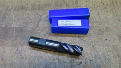 Widia Hanita Varimill 4fl carbide endmill .710″ R.03 REGRIND from 3/4″x4″ AlTiN