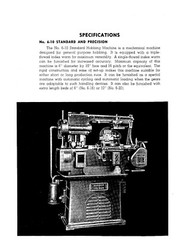 Barber Colman 6-10, 6-16,-6-20,-16-16, 16-36, &16-56 Hobbing Operator Manual*10