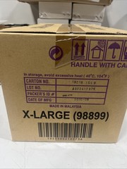 Case of 2000 – Aurelia Transform Nitrile Exam Gloves, Powder Free, Blue, X-Large