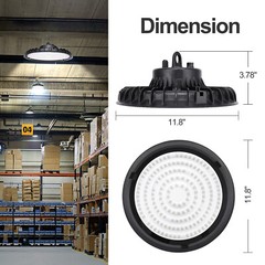 200W UFO LED High Bay Light,Commercial Warehouse led Lighting Stadium UFO Lights
