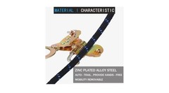 Fall Protection Rope Grab, Fall Arrester, Used with 5/8″ Lifeline Rope