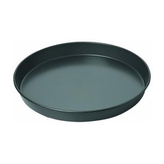 Chicago Metallic 14-Inch Deep Dish Pizza Pan, Nonstick Carbon 14-Inch, Silver