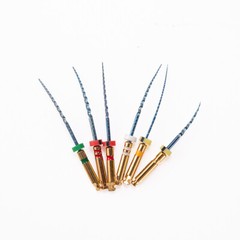 6pc Dental Endo Rotary NITI Files X3-Pro Gold Taper Root Canal Endodontic Files