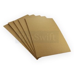 1-200 “EcoSwift” Corrugated Cardboard Pad Filler Insert 32 ECT 1/8 Thick 11 x 14
