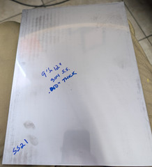 9″ x 12″ 304 Stainless Steel Sheet Plate Metal .060″ (1/16″) Thick 16 Gauge