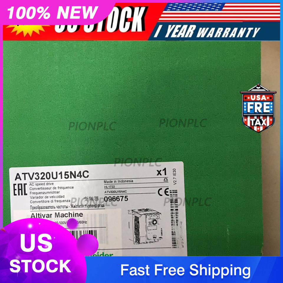 1PC Schneider ATV320U15N4C 380V 1.5KW Inverter New In Box Fast Shipping