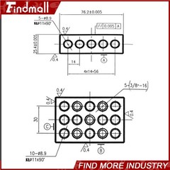 4 Matched Pair Ultra Precision 1-2-3 Blocks 23 Holes .0001″ Machinist 123 Jig