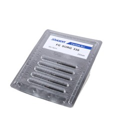 FG # 330 Dental Surgical Carbide Burs 25mm (100pcs=10 Packs)