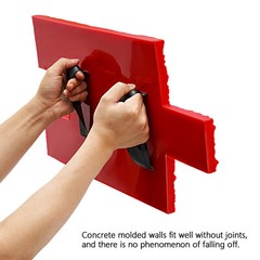 2X BIG Concrete Texturing Skin 22×12″ Concrete Stamps Mats Set Concrete Stamping
