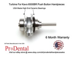 Kavo 6500 BR Push Button Dental Handpiece Turbine – ProDental
