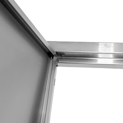 42W x 21H Inch Stainless Steel Outdoor Kitchen Access Door Double