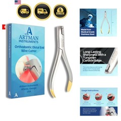 ARTMAN INSTRUMENTS Braces Wire Cutter Orthodontic Distal End Cutter, Large Ha…