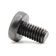 Stainless Screws for Audi A4 License Plates (Set of 4, Black, Rear)