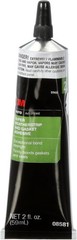 3M Super Weatherstrip and Gasket Adhesive, 08581, Black, 2 fl oz Tube, 1 Per Pac