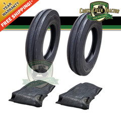 2 – 5.50-16, 5.50×16, 550×16, 550-16 6 PLY Rib Disc Farm Tractor Tires and Tubes
