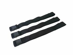 Spine Board Straps – Disposable Backboard Straps Pack of 3 – Black