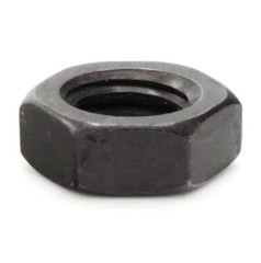 Jam Thin Hex Nuts Half Nuts Hex Jam Nuts Black Stainless Steel – 1/4″ to 1/2″