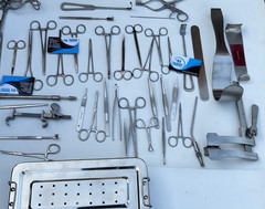 Basic Pediatric Surgery Set Of 38 Pieces Child Treat Surgical Instrument