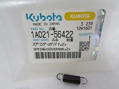 NEW GENUINE KUBOTA GOVERNOR SPRING 2 PART # 1A021-56422 D1503 D1703 V2003 V2203