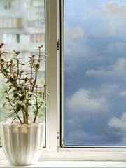 Fablon FAB10276 Clouds Self Adhesive Window Film, Blue 78.74 x 17.71 inches