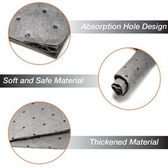 LAUCO Heavyweight Universal Oil Absorbing Pads (Grey) 10 inch x13 inch – Pack