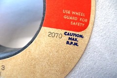 NATIONAL 12 x 1-1/2 x 3 GRINDING WHEEL, 211-1086-857, SA100L12V6W, 749859