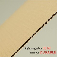 200 Packs 3.5×4.5in White Corrugated Cardboard Sheets Bulk Card Protectors
