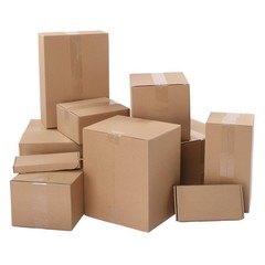 50pcs 8 “x 8″ x 8 ” corrugated cardboard Carton box in kraft paper color