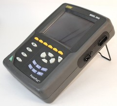 AEMC Instruments Model 3945 Powerpad 3-PHASE Power Analyzer • Case, Lead & Cord
