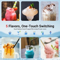 3x15L Tank Commercial Slushy Machine Smoothie Frozen Drink Maker Multi-mode