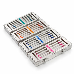 DETACHABLE STERILIZATION CASSETTE WITH DOUBLE BUTTONS 5 SLOT GERMAN GRADE