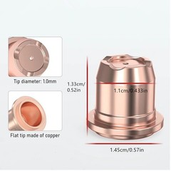 24Pcs Plasma Cutting Torch Consumables Tips Apply in welding For IPT40