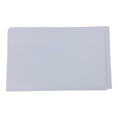 Smead White File Folders Legal Size End Tab w/ Extended Straight Cut Tab 50/Box