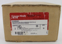 Crouse-Hinds ENR5201 Delayed Circuit Breaking Receptacle (1 Piece)