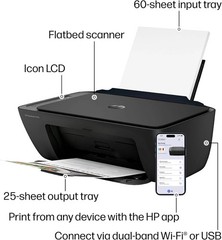 HP DeskJet 2955 Wireless All-in-One Color Inkjet Printer, Scanner, Copier, Best-