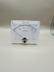 NOS Heathkit Simpson 4.5″ Rectangular Panel Meter RMS Volts DB 200uA 1329 W/ Box