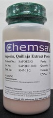 Saponin, Quillaja Extract Powder, 100%, 25g
