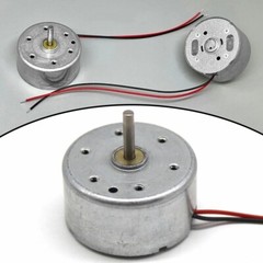 5/10Pcs RF-300CA RC-300 DC 3V 5V 6V 10300RPM 24mm Round Electric Motor 2mm Shaft