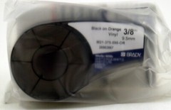 Brady 142809 BMP21 Plus Series All-Weather Vinyl Labels M21-375-595-OR ORANGE