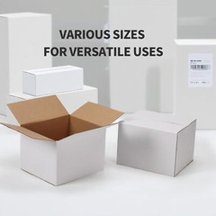 Moisture-Resistant 7x6x5 Cardboard Shipping Boxes – 40 Pack for Secure Mailing