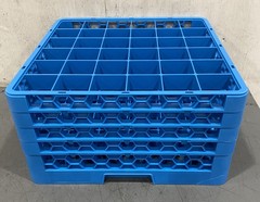 Set Of Carlisle 10.3″ OptiClean 36-Compartment Divided Glass Rack RG36-414