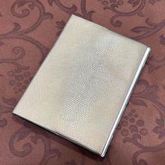 Etrange di Costa Rica B6 Lizard Leather Book Cover Anime Collectible New