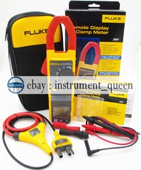 New Fluke 381 F381 Remote Display True Rms Ac/Dc Clamp Meter With Iflex