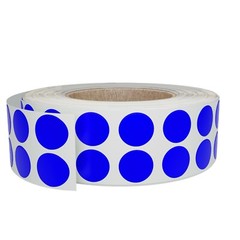 Royal Green Color-Coding Dot Stickers on Rolls 10MM (3/8 Inch) 3000 Labels