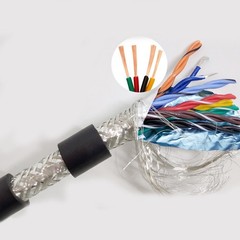 2/4/6/8/10/12/14/16/20-Core RVSP Double Twisted Shielded Cable 485 Signal Wire
