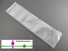 10X! Composite Vacuum Seal Bags, 4″ x 19″, 4 mil for Tool/Silverware/Jewelry/Lab