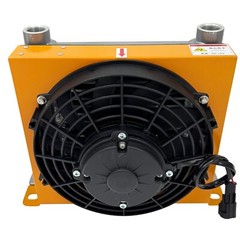 DC12V Fan Cooler Hydraulic Radiator Oil Cooling 65L/min Hydraulic Air Cooler