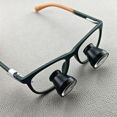 48g Ultra-Light Dental Surgical Loupes 2.0X 3.0X Ergonomic TTL Magnifier Glasses
